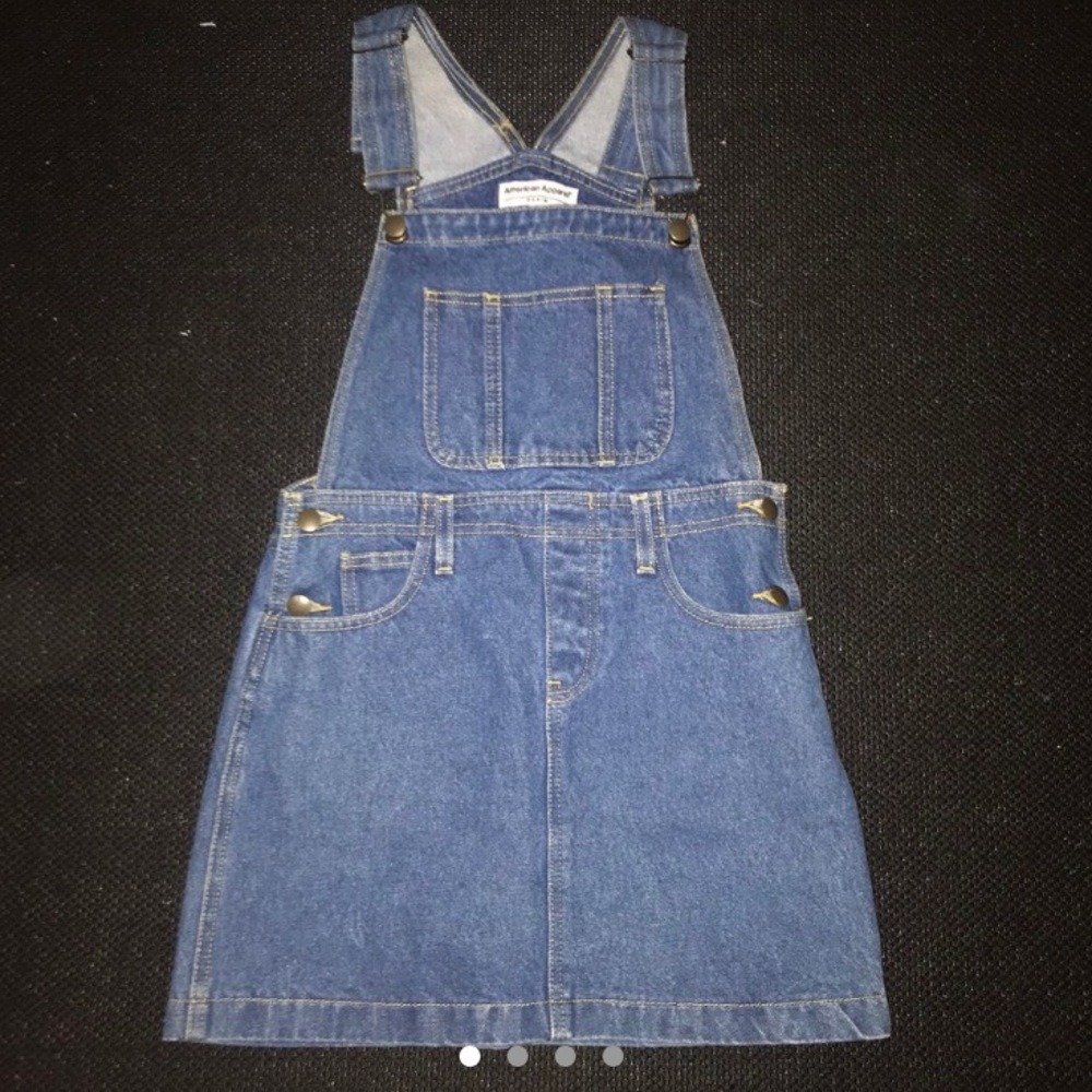 American Apparel Denim Overall Dress